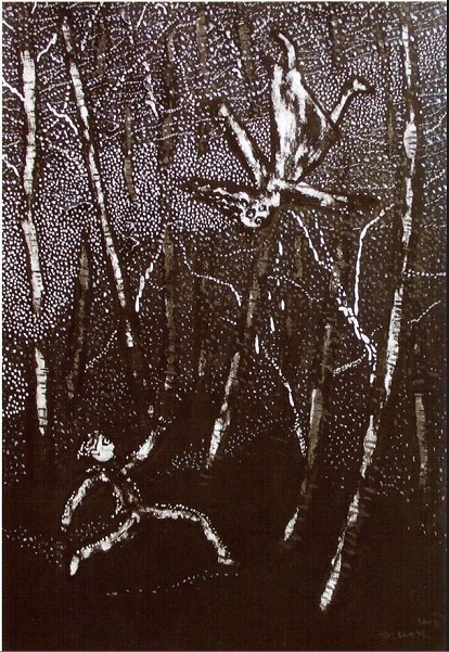 Secret Garden, 2008, Acrylic on canvas, 100x71cm